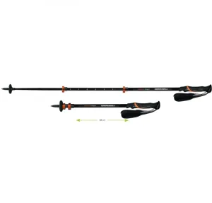 福利品 Komperdell HikeMaster Compact 90-120cm 登山手杖 一對 1742464-02