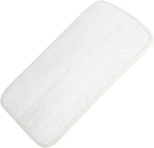 1 Set Wall Mounted Bathing Backplane with Loofah Cover Lightweight Shower Mat for Body Scrubbing Assorted Color Options for Cleansing Pores and Dirt Removal