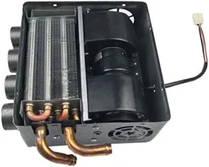 12V Universal Car Fan Plumbing Air Conditioner Automotive Underdash Compact Heater Kit 12x Copper Tube Speed Switch Set