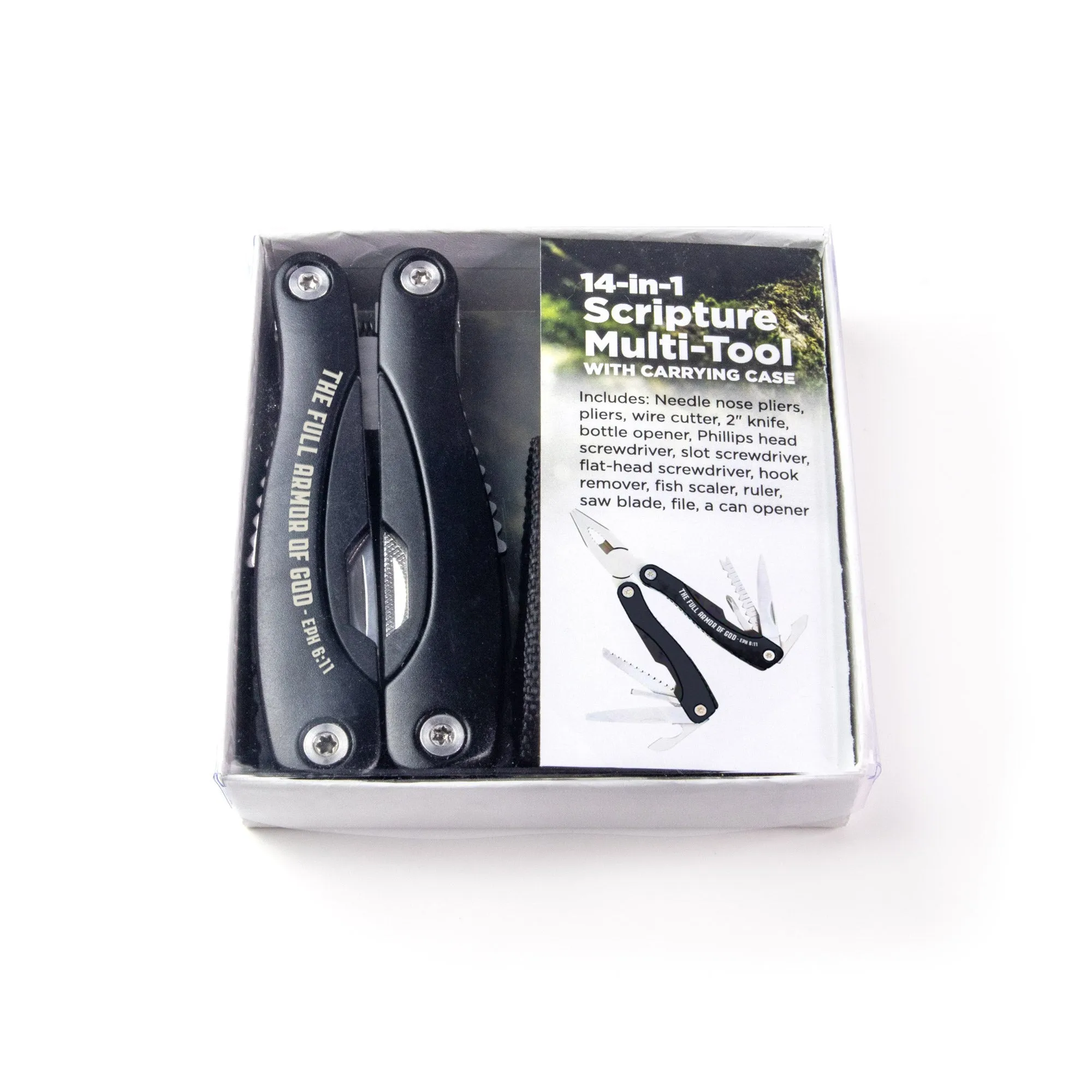 14-in-1 Scripture Multi-Tools - The Full Armor of God: Eph. 6:11