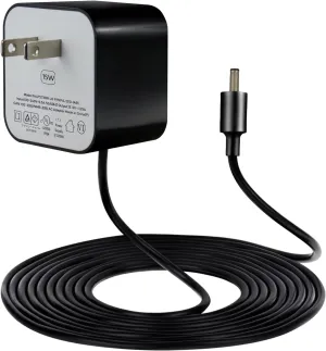 15W Power Adapter for Echo, Dot 3rd & 4th Gen, Kids Edition, Show 5, Spot, and Fire TV Cube, 5Ft AC Adapter Power Cord