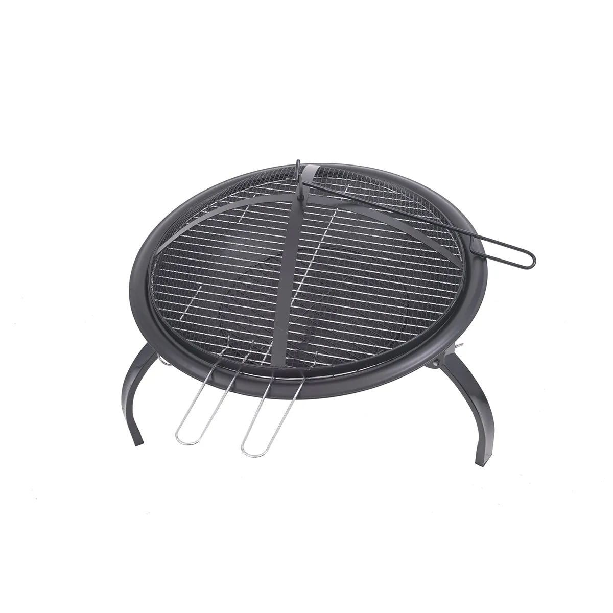 21.25" Round Portable Fire Pit