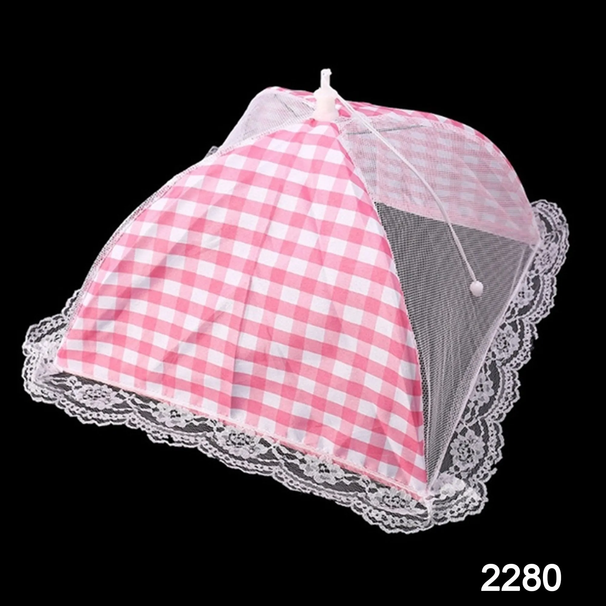 2280 Food Covers Mesh Net Kitchen Umbrella Practical Home Using Food Cover (Multicolour)