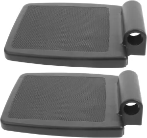 2pcs Universal Wheelchair Footrest Replacement Wheelchair Foot Pedal Wheelchair Leg Rest Part Standard Footrest for Wheelchairs