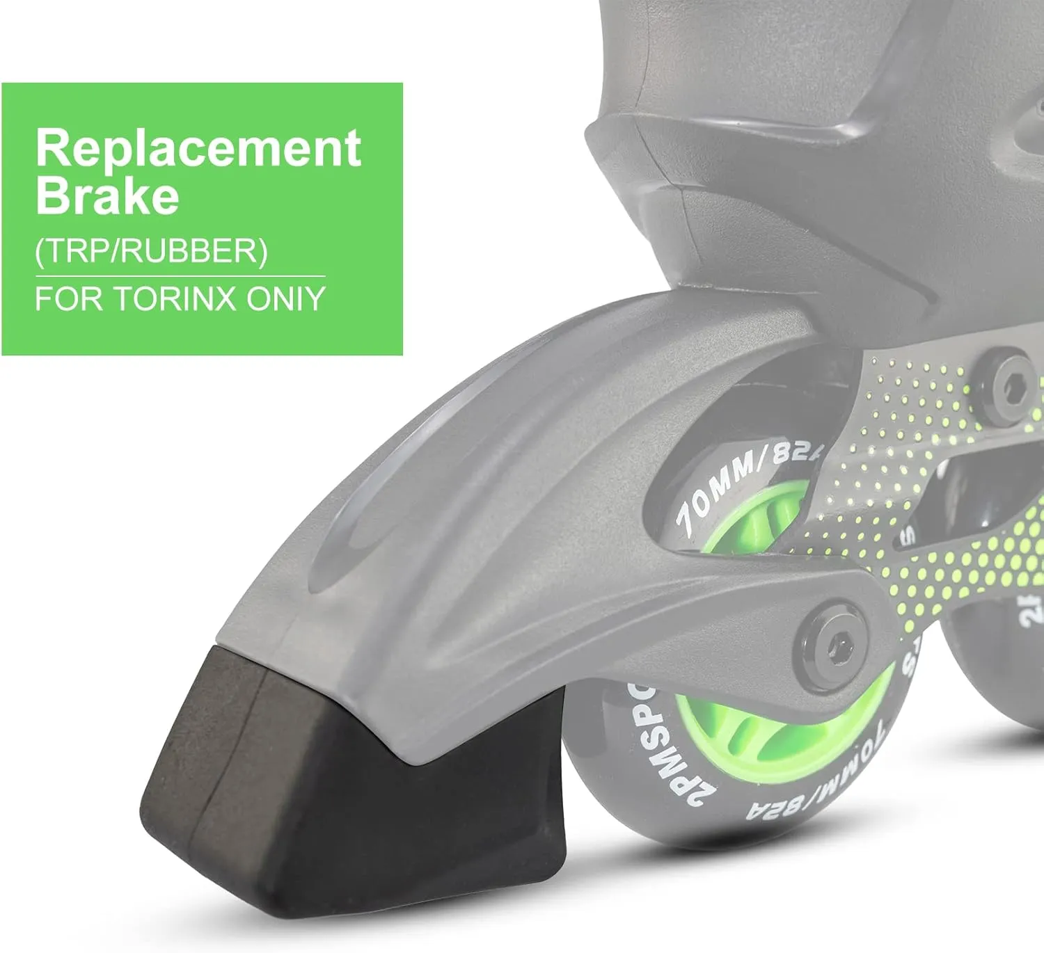 2PM SPORTS Inline Skate Brake Stopper, Replacement Brake Pad