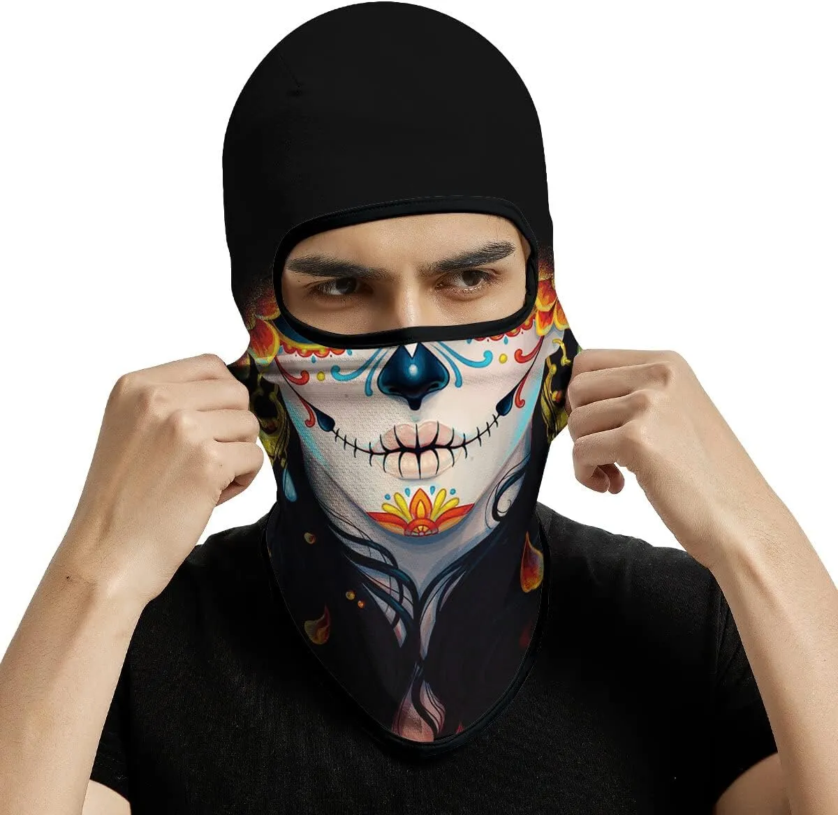 3PCS Balaclava Full Face Mask Ski Mask UV Protection Cover Motorcycle Full Face Mask for Men Women Outdoor Sports