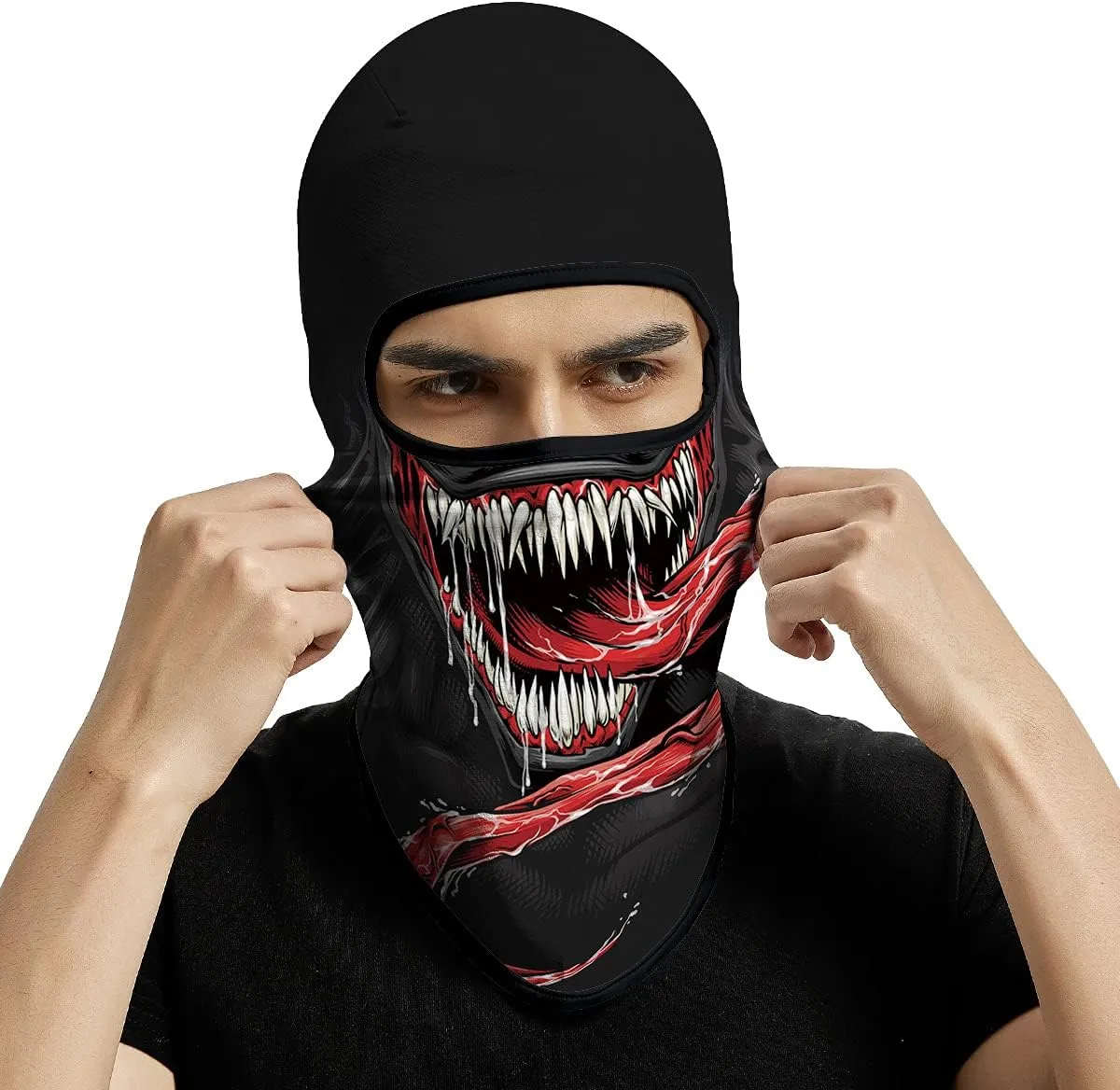 3PCS Balaclava Full Face Mask Ski Mask UV Protection Cover Motorcycle Full Face Mask for Men Women Outdoor Sports