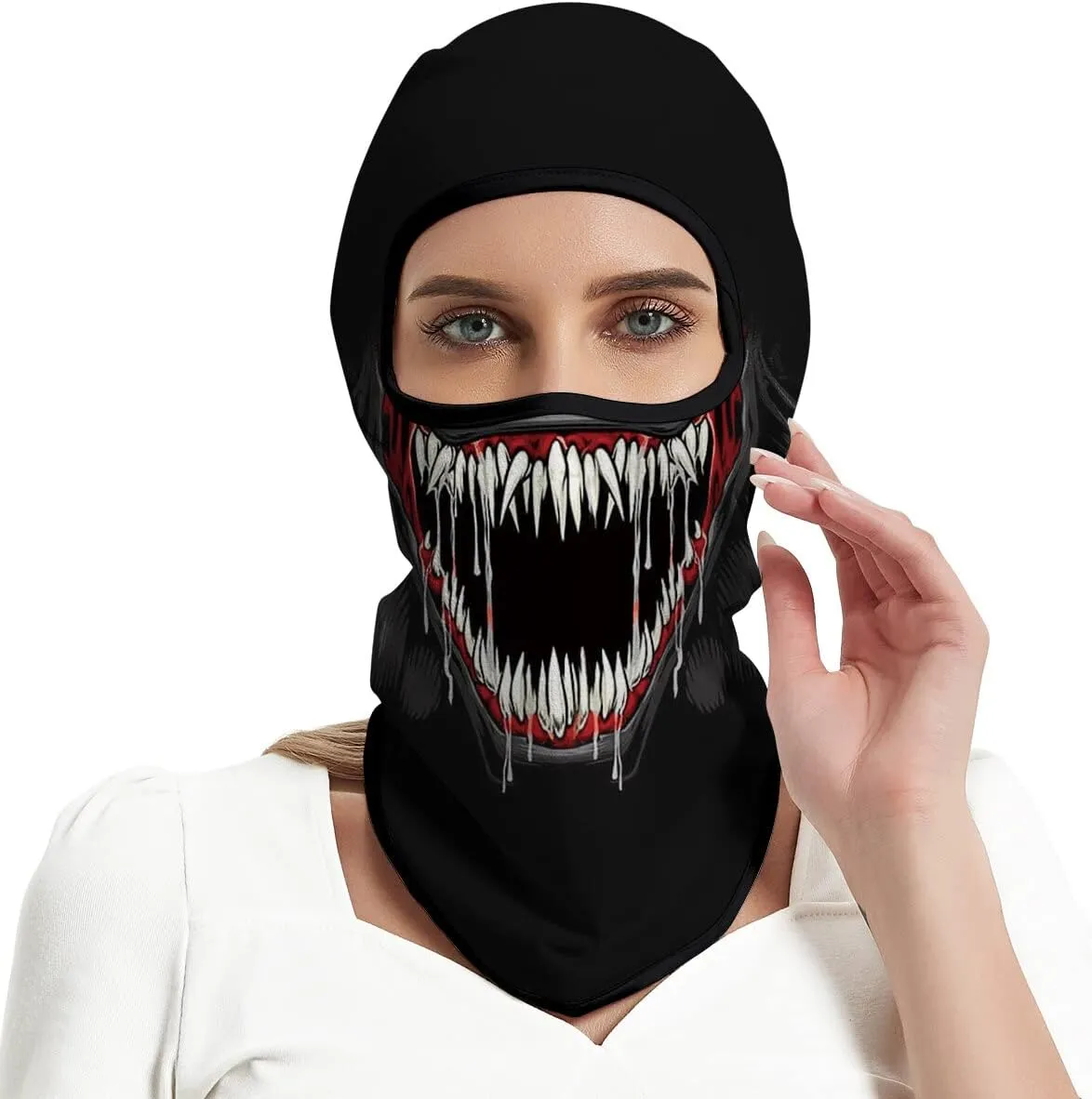 3PCS Balaclava Full Face Mask Ski Mask UV Protection Cover Motorcycle Full Face Mask for Men Women Outdoor Sports