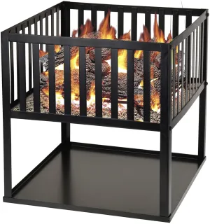 40cm Square Fire Pit