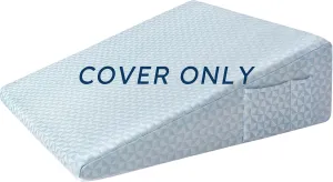 7.5" Wedge Pillowcase Soft and Breathable Replacement Case Blue, Only One Cover