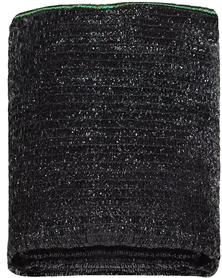 90% 20x20 Ft Shade Cloth for Garden,UV Resistant Sunblock Mesh Net for Plant Greenhouse Vegetables Flowers (Ebony)
