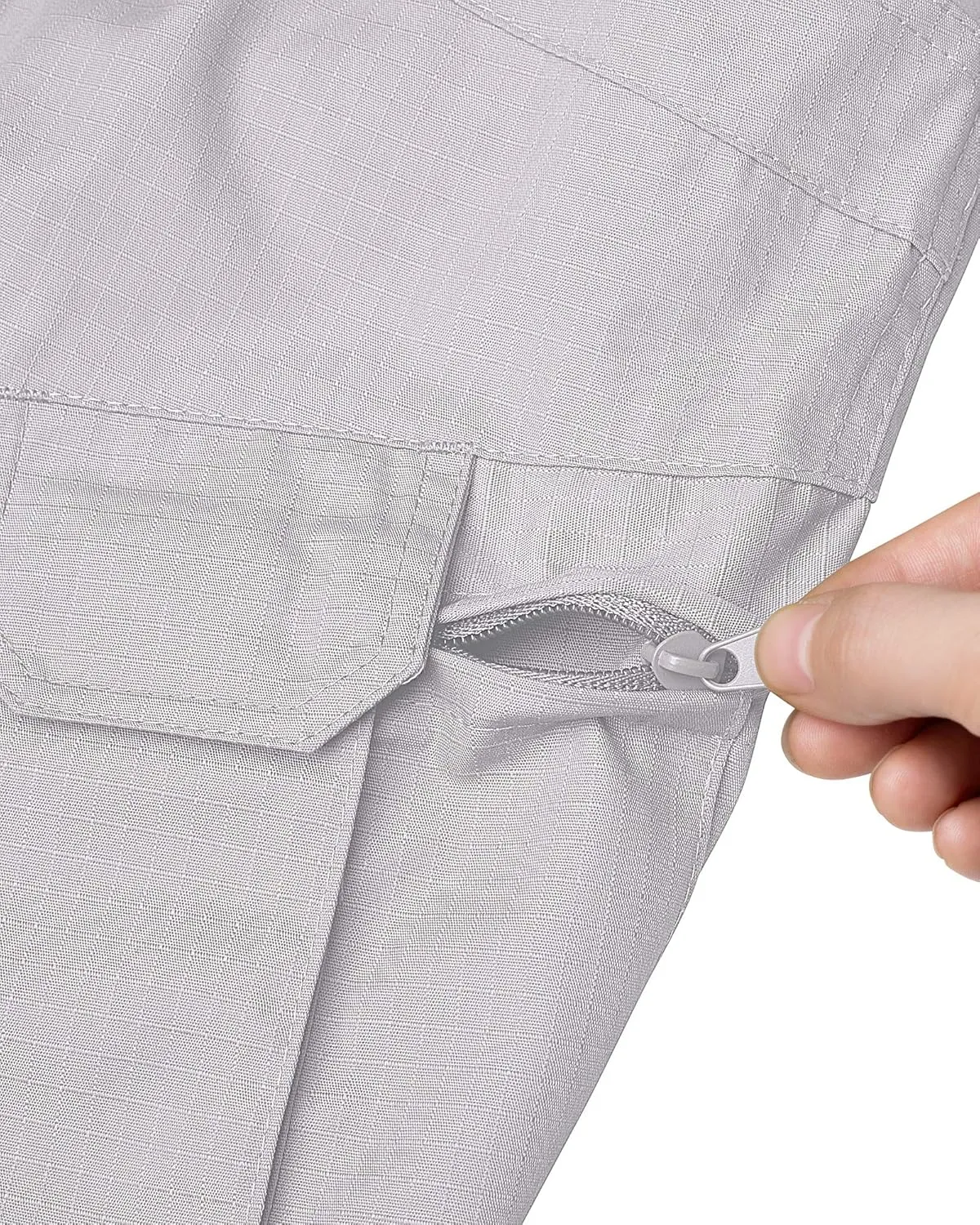 Alimens & Gentle Men's Cargo Short Elastic Waist Multi-Pocket Outdoor Military Tactical Shorts