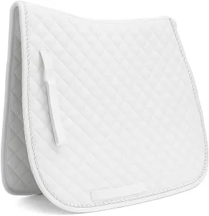All Purpose White Saddle Pads Bareback Horse Riding Pad