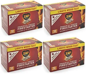 All Purpose Wrapped Fire Starter 48 Pack.