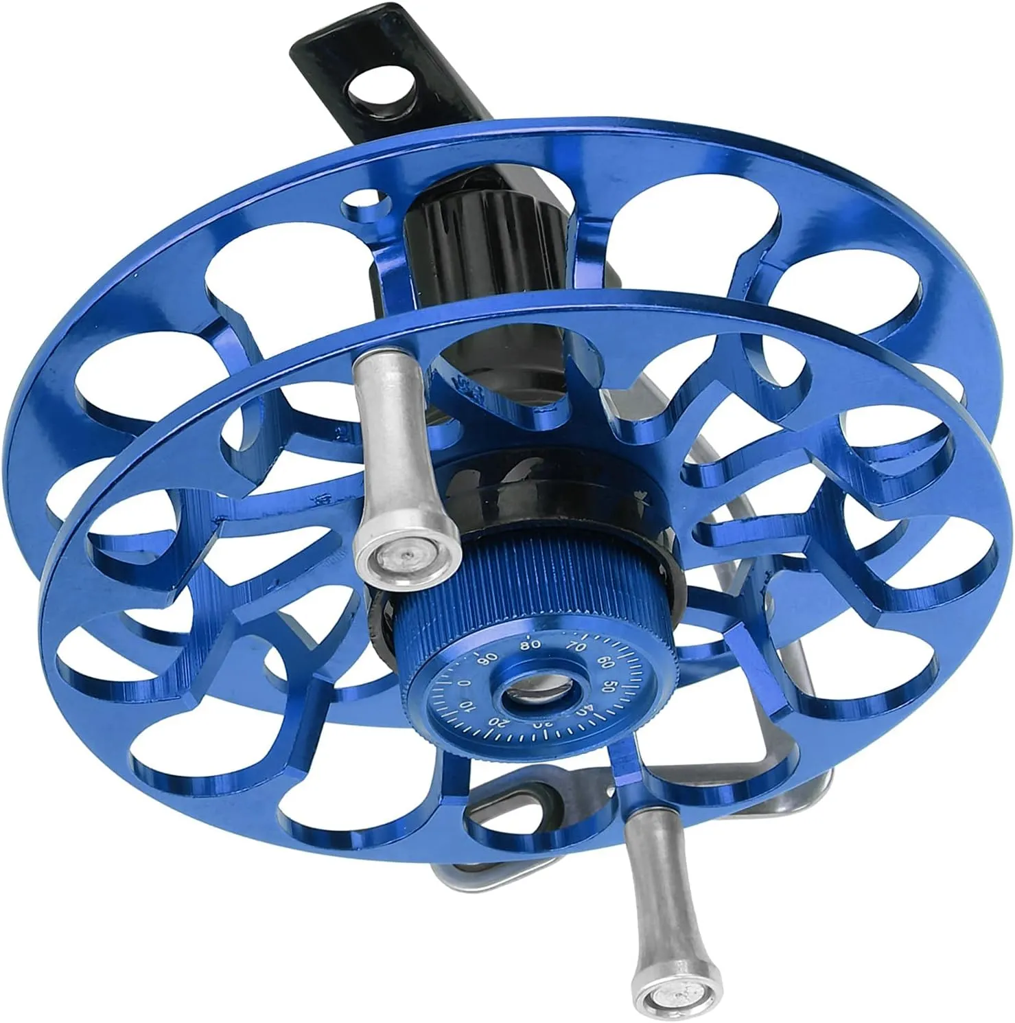 Allmetal Wind Fire Wheel, Enlarges Porcelain Eye for, Fishing Gear Fishing Reel Portable Multifunction Wind Fire Wheel