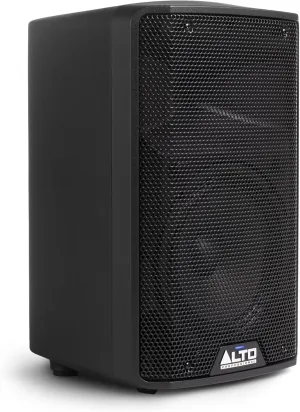 ALTO TX408 350W 8-Inch Powered PA Speaker with Bluetooth, 2-Channel Mixer, Line Level for Mobile DJs and Musicians, for Small Venues, Rehearsals and Events
