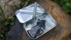 Altoid Tin Fire Piston Kit Camping Hunting Survival Prepper Scouts