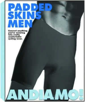Andiamo Men's Padded Skins Black XXL