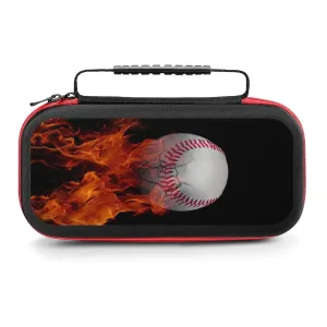 AoHanan Baseball on Fire Switch Compatible Game Case - Hard Shell Travel Protection with 20 Games Cartridge Capacity