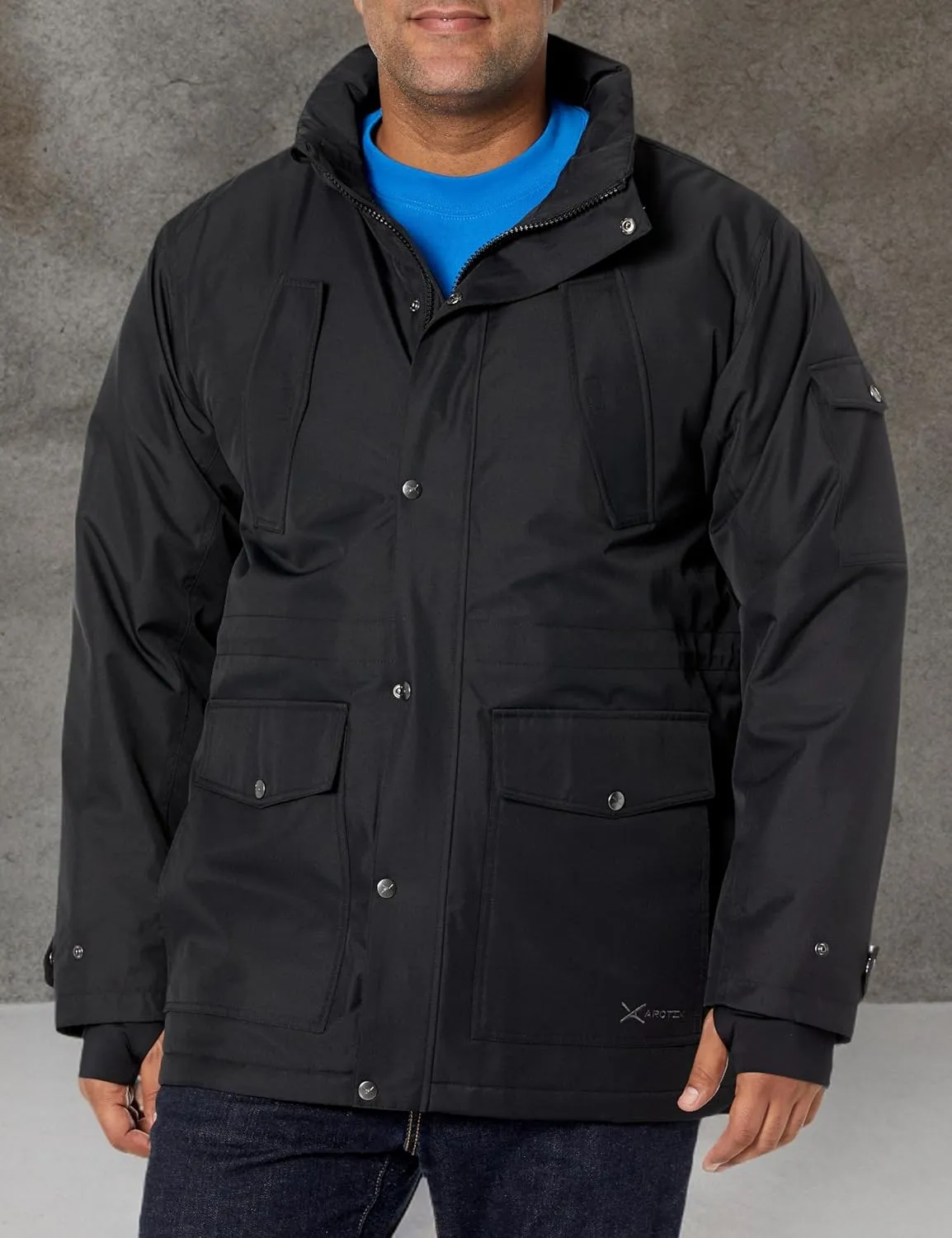 Arctix Men's Insulated Quilted Lining Multi-Pocket Everyday Outdoor Jacket