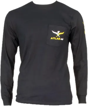 Atlas 46 Rather Be Fencing Shirt with Pocket - Long Sleeve - Made in The USA