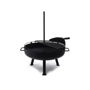Barebones Cowboy Fire Pit Grill - 23''