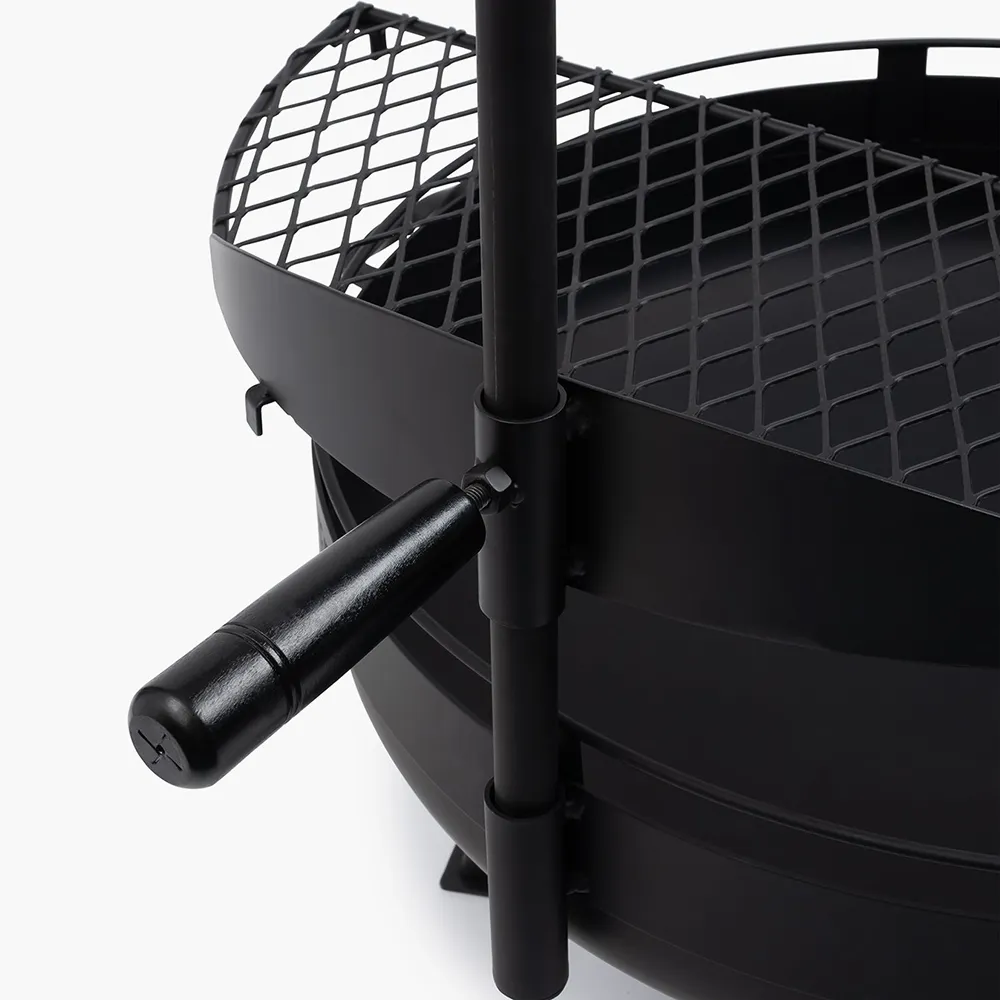 Barebones Cowboy Fire Pit Grill - 23''