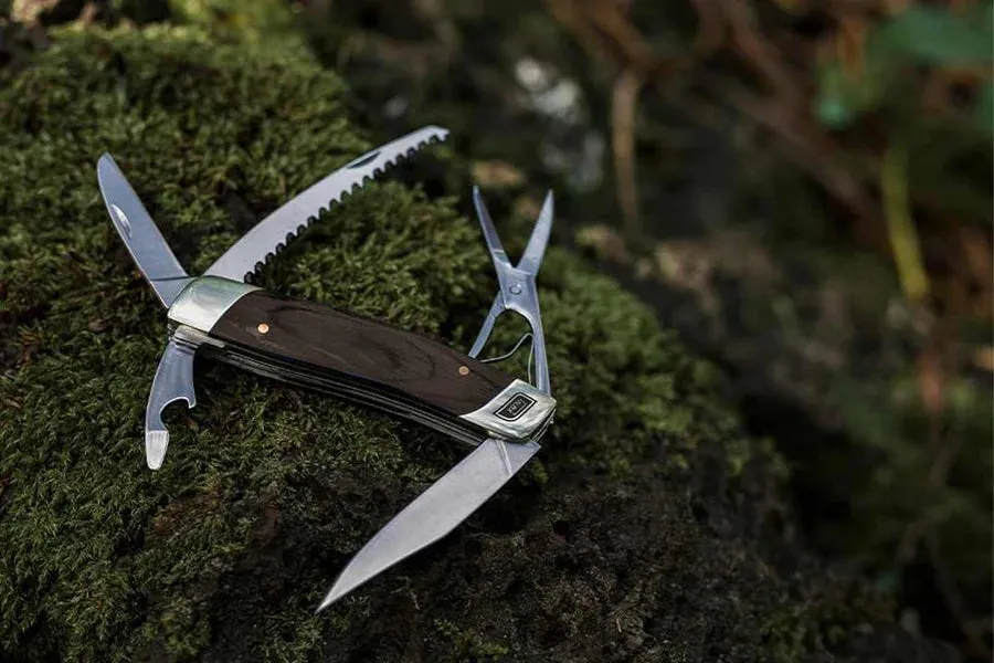 Barebones Multi Tool Pocket Knife - Natural