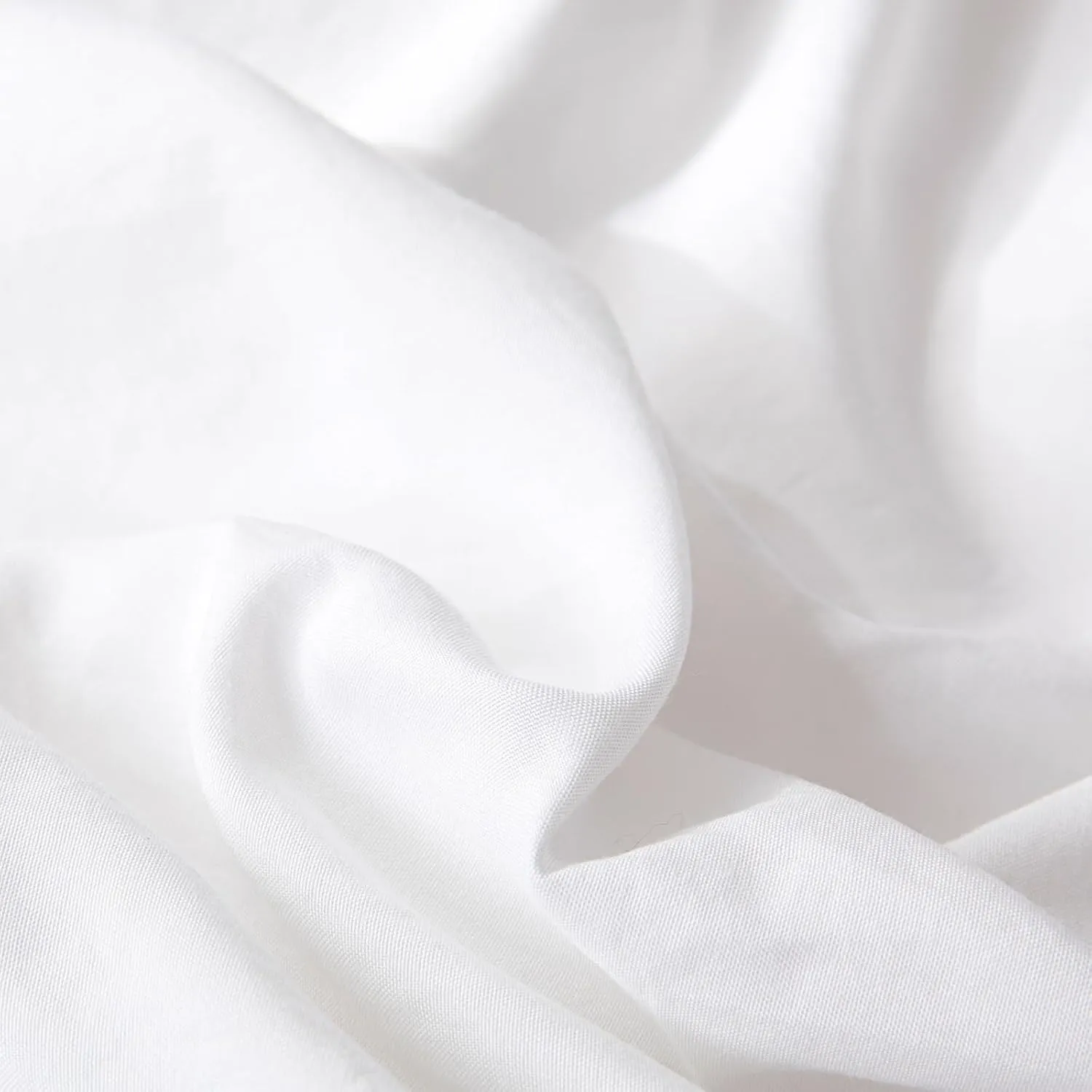 Bedorm White Ruffle Duvet Cover Queen Shabby Chic Bedding Set Pleat Ruffled Farmhouse Pure White Comforter Cover Extra Soft & Easy Care Boho Duvet Cover Set