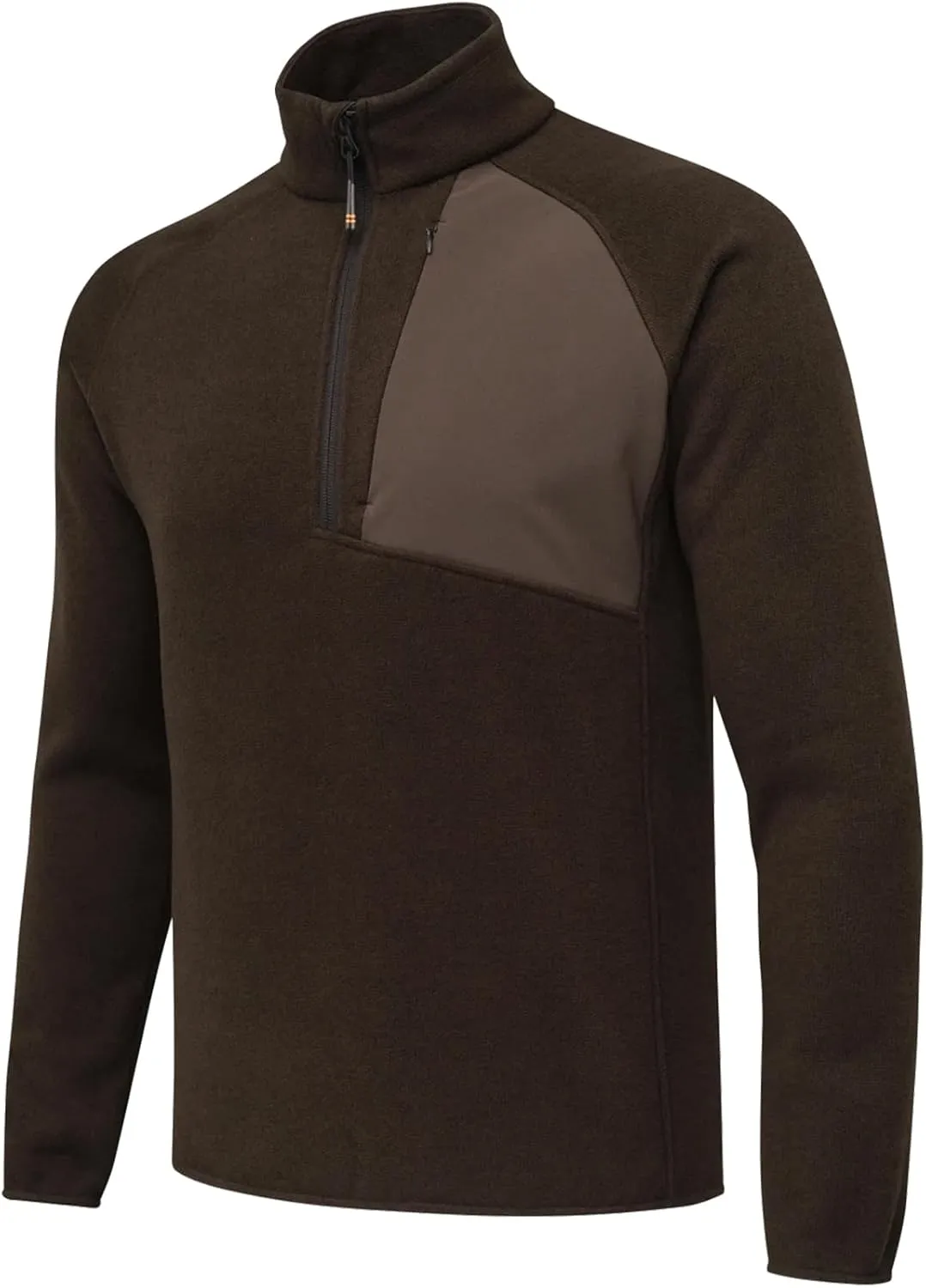 Beretta Men's Lightweight Breathable Outdoor Casual Abisko Half Zip Thermal Fleece Hunting Jacket | Elasticated Bottom