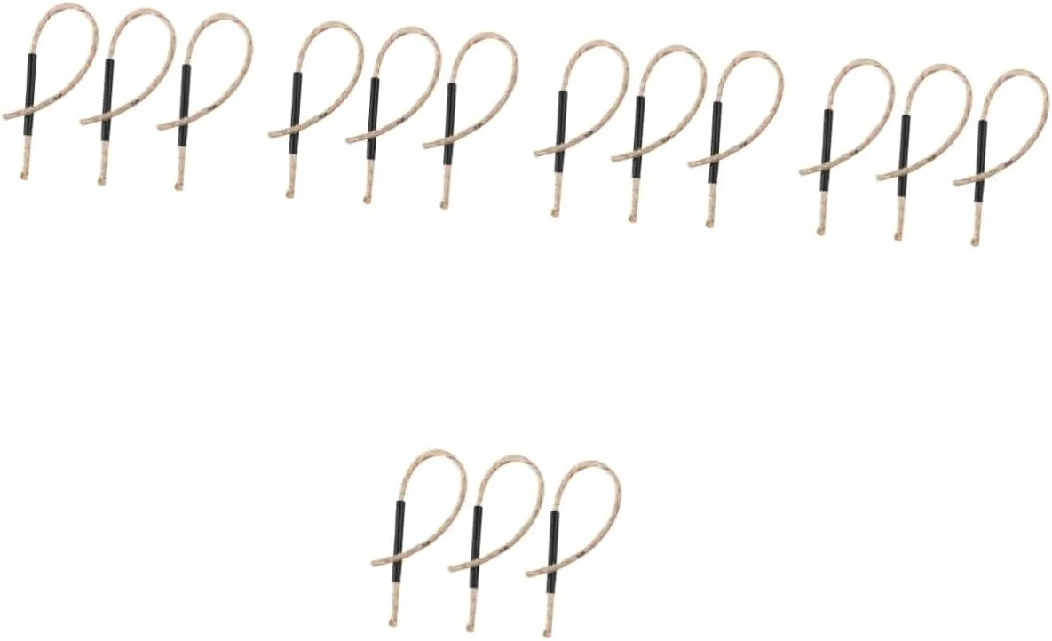 BESPORTBLE 30pcs Survival Wick Cord Starter Tool for Camping BBQ Outdoor Cooking Burning Combustion Supporting Rope for Instant Weather Resistant