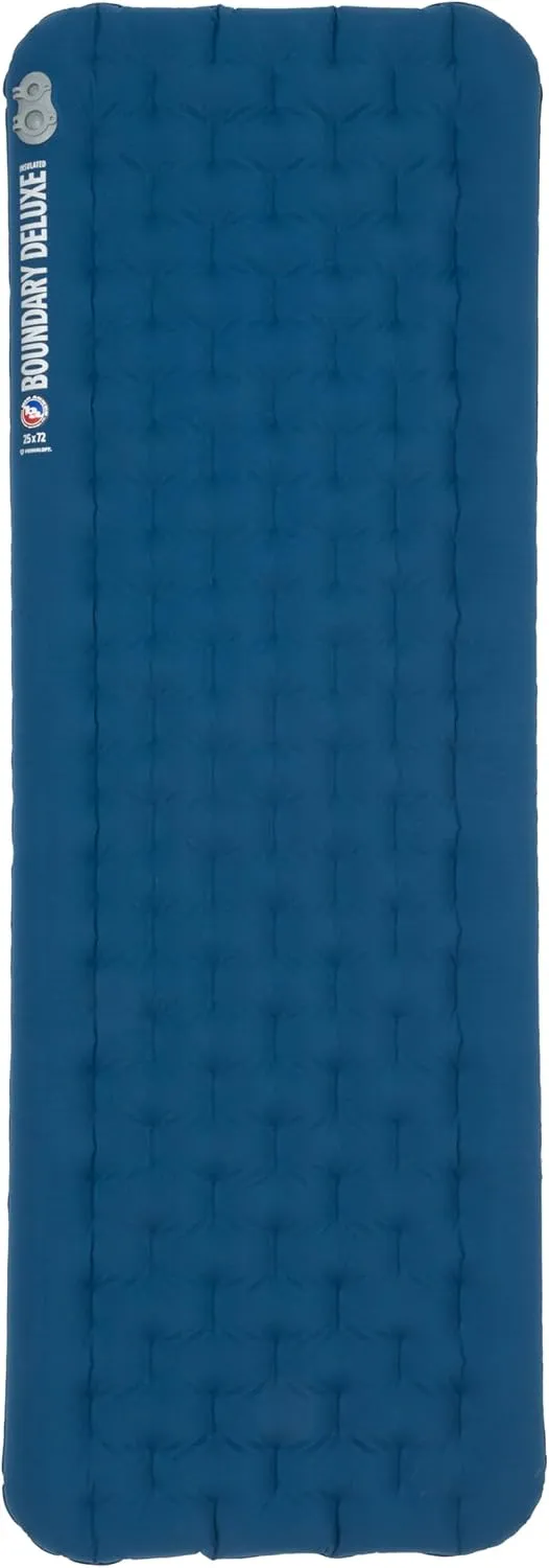 Big Agnes, Boundary Deluxe, Insulated Sleeping Pad, Regular, Gibraltar Sea, (20X72)