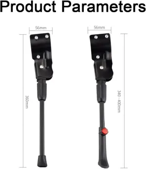 Bike Kickstand for Giant Stance E  Pro EX-800 Wh-2023-29/27,5 Zoll-Fully 2023, Adjustable Bicycle Kickstand, Suit Mountain Bike, Concealed Spring-Loaded Latch, Aluminum Rear Side Bicycle Stand