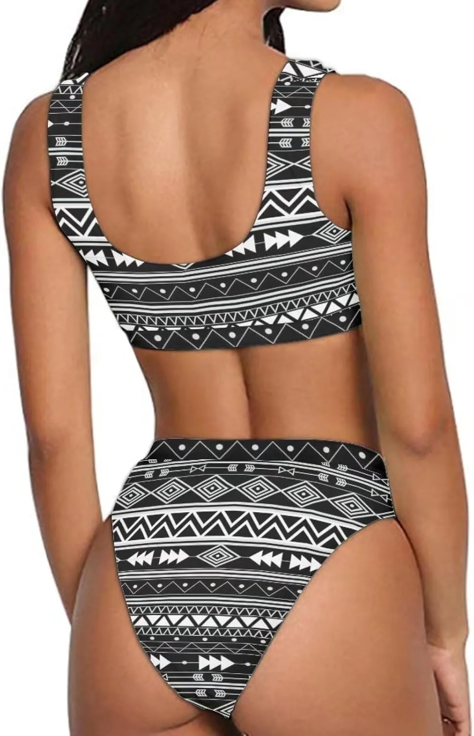 Bikini Sets for Women,High Waisted 2 Piece Swimsuit,Without Bra Pads XS-5xl