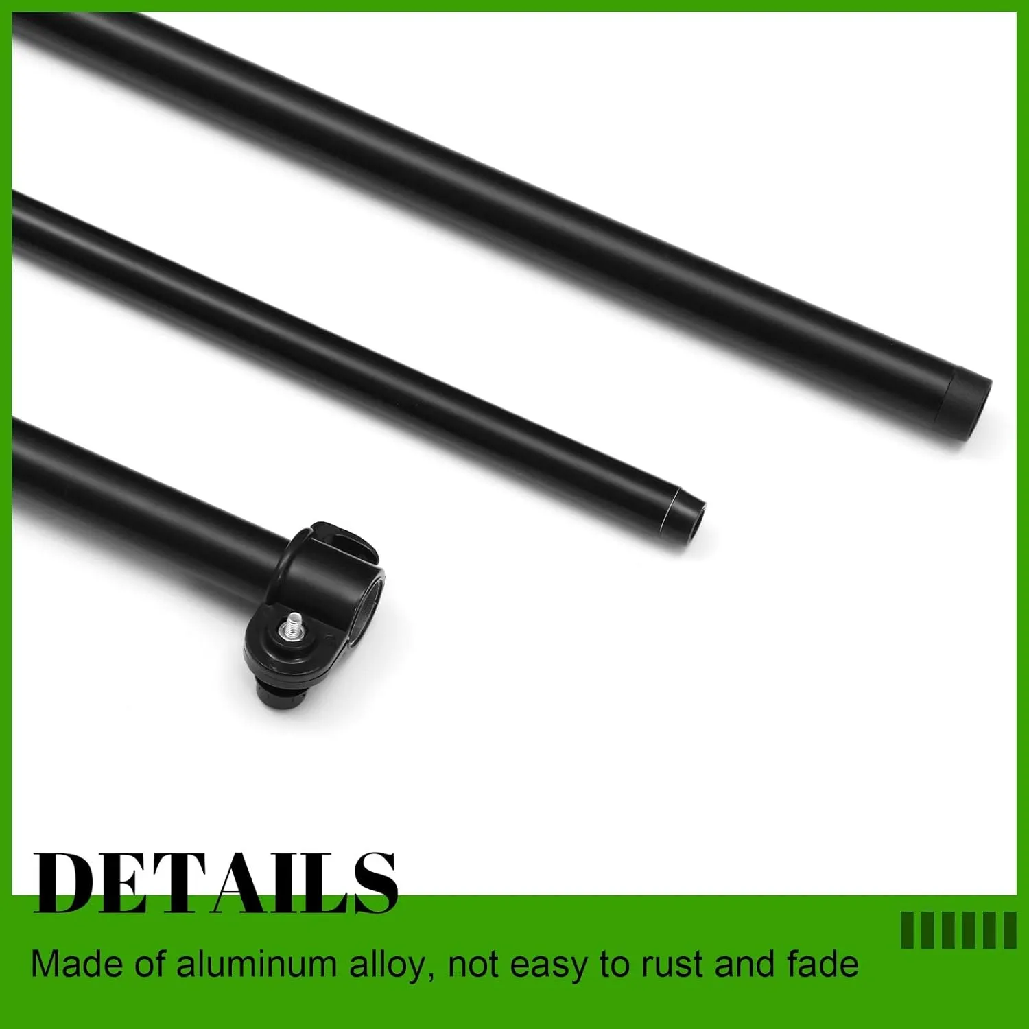 Blulu 3 Sets Advertising Flag Poles with Base, Water Bag and Storage Bag, Aluminum Alloy Flagpole Kit Easy to Assemble Portable for Outdoor Business Advertising Sign Events Banner Trade Shows(10 ft)