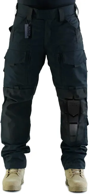 Breathable Ripstop Fabric Pants Military Combat Multi-Pocket Molle Tactical Pants with EVA Knee Pads
