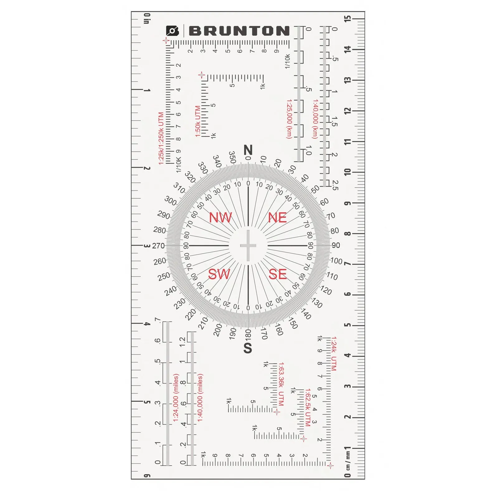Brunton Map Multi Tool Card