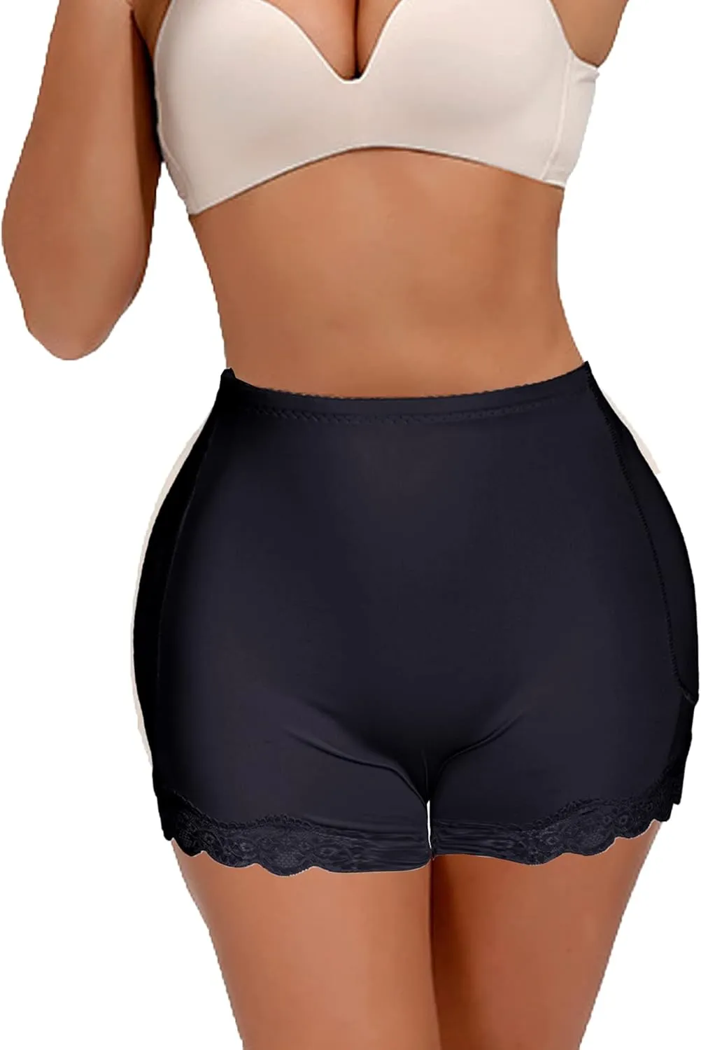 Butt Pads for Bigger Butt Enhancer Lifter Hip and Butt Padded Shapewear Hip Pads Padded Underwear Booty Shaper for Women