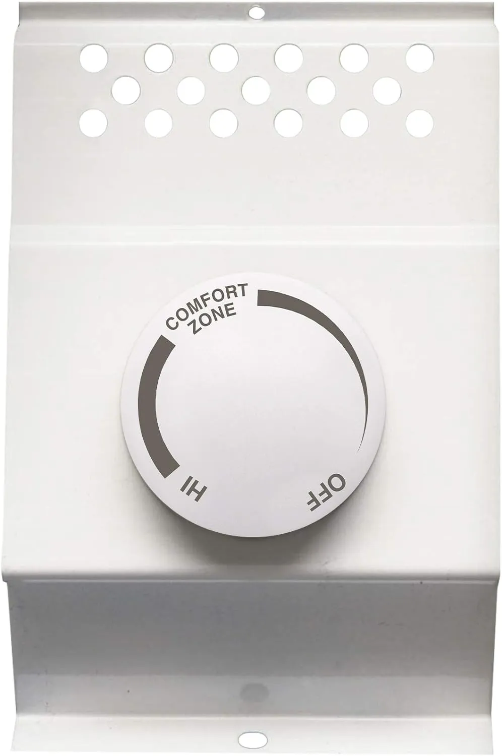 Cadet F Series Double Pole Built-In Baseboard Thermostat (Model: BTF2W, Part: 08734), 22 Amp, 120/208/240 Volt, White