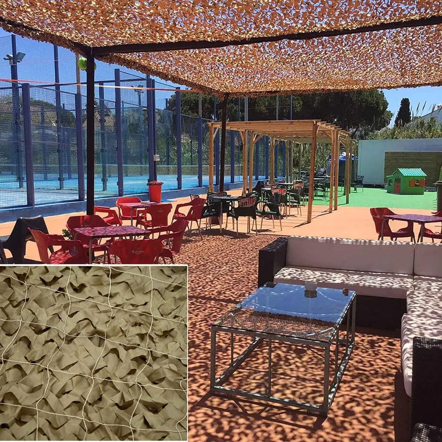 Camo Mesh Netting,Outdoor Garden Sunscreen Nets,Hunting Camouflage Net,Party Decorations,Quick Dry Oxford Fabric,for Covering,Camping Tent Pergola Cover,3x6m(10 * 20ft)