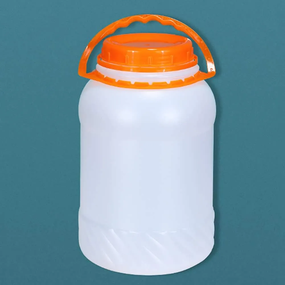 Camping Water Carrier Food Grade Portable Water Container with Handle, BPA Free Emergency Water Storage Drum, for Outdoor Hiking Hurricane & Emergency Survival Hiking(Size:4 L-1 Gallon)