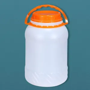 Camping Water Carrier Food Grade Portable Water Container with Handle, BPA Free Emergency Water Storage Drum, for Outdoor Hiking Hurricane & Emergency Survival Hiking(Size:4 L-1 Gallon)