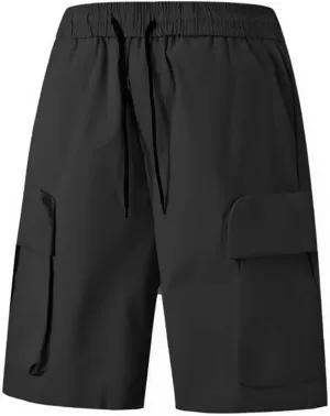 Cargo Shorts Men Heavyweight Cotton Outdoor Adventure Multi Pocket Stretch Comfort Casual Summer Shorts