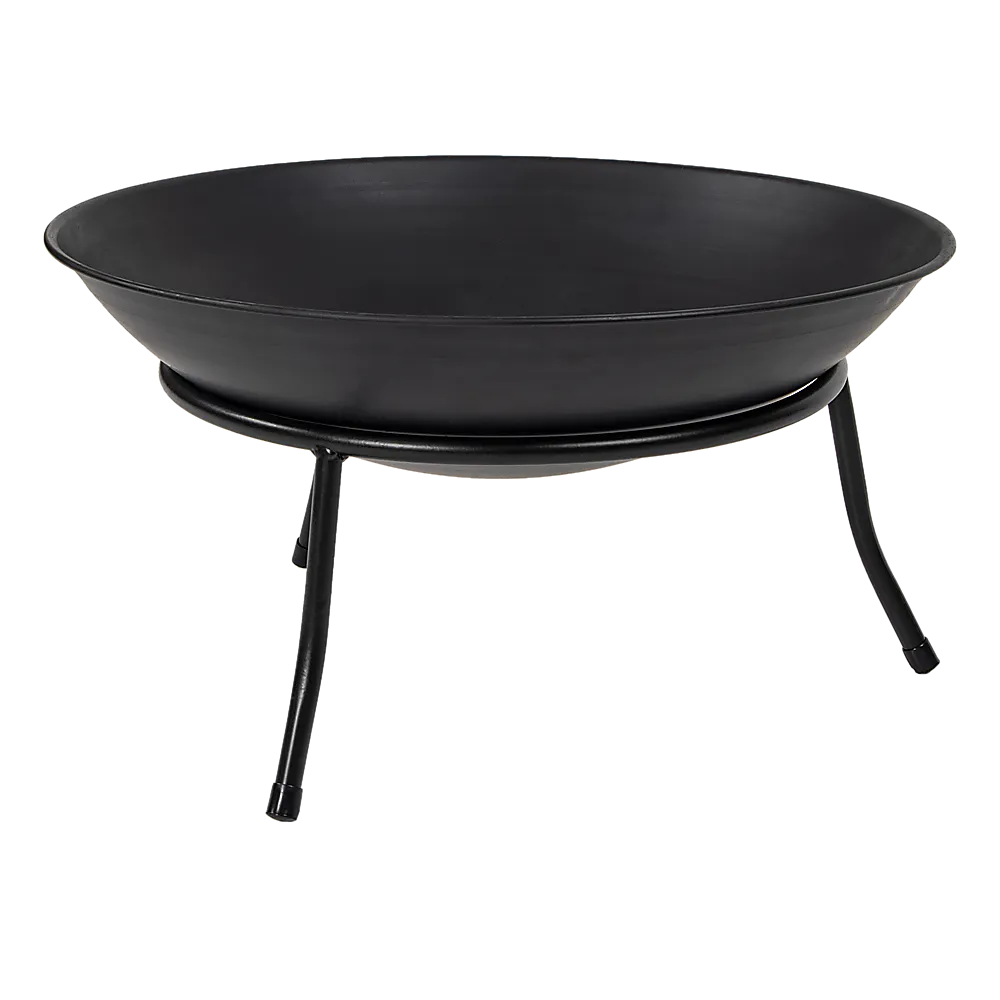 Cast Iron Fire Bowl Traditional Log Fire Pit Outdoor Heating Camp Site Barbecue