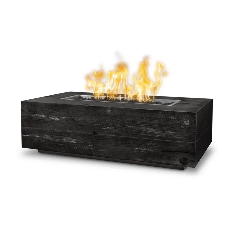 Cedar Park Fire Pit - Wood Grain Concrete | 120"