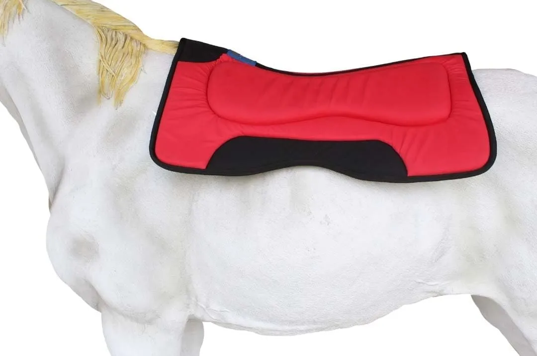 CHALLENGER Horse Saddle PAD 32" Western Contoured Neoprene Shock Absorbing 39183
