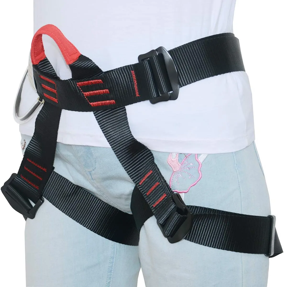Climbing, Rock Climbing, Half Body for Rappelling Fire Rescuing Tree Climbing Gear