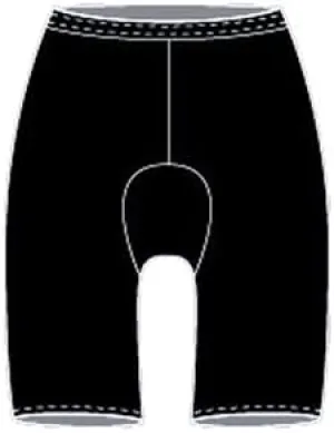 Clothing Shorts Andiamo Women's Padded Skins Black Small