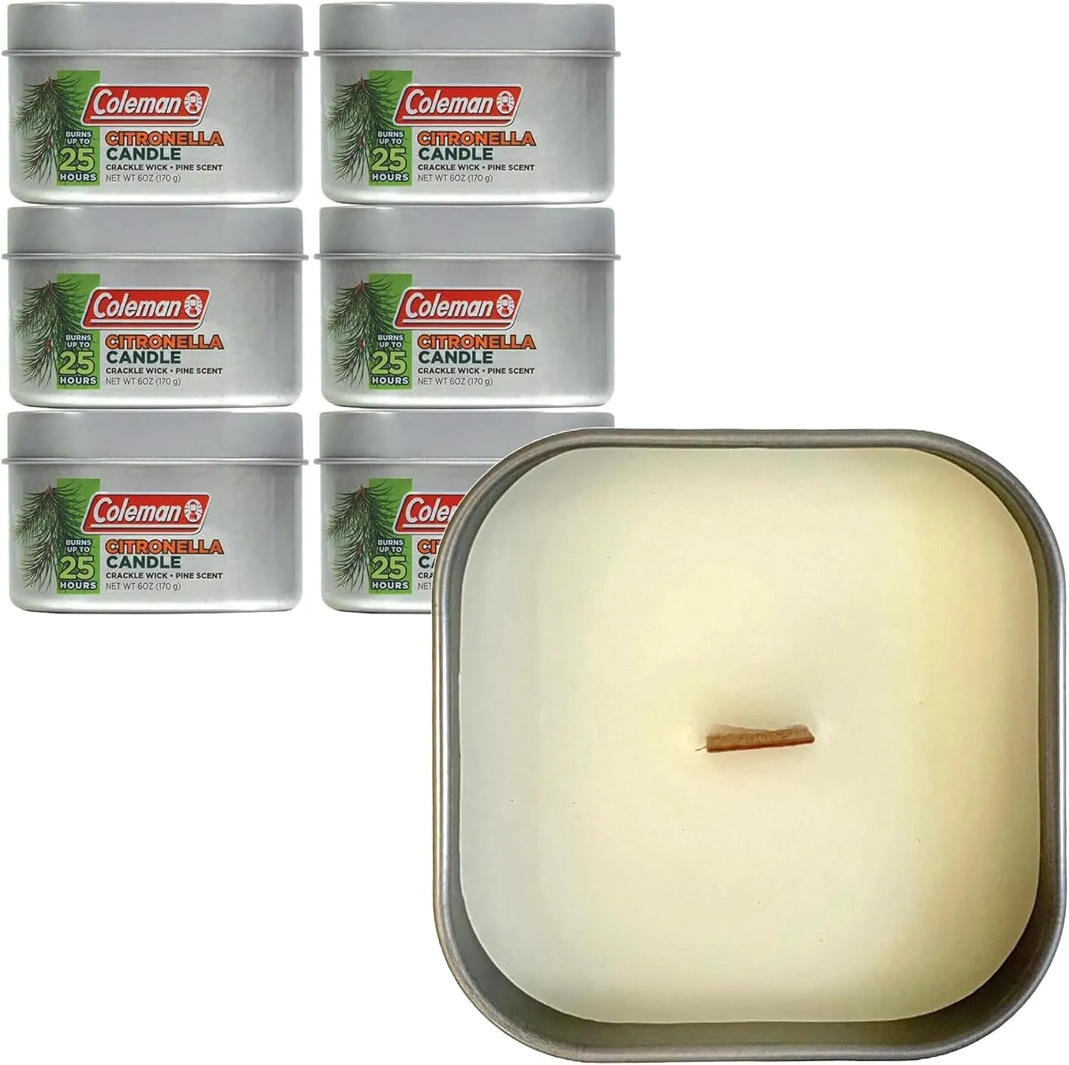 Coleman Pine Scented Citronella Candle