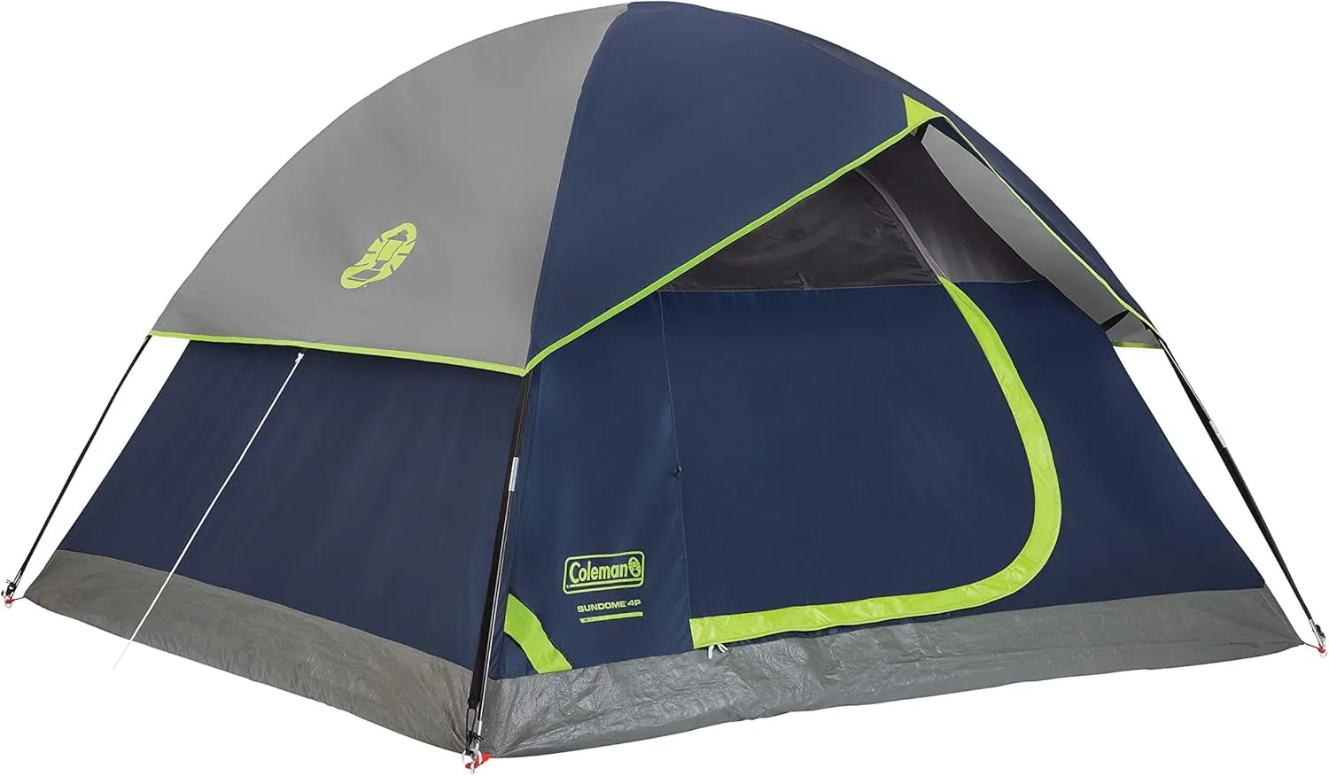 Coleman Sundome 6-Person Tent with Rainfly, Weatherproof Tent Sets Up in 10 Mins